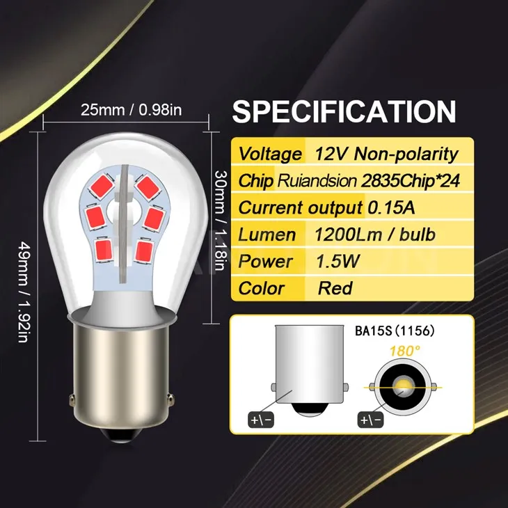 custom led turn signal lights for motorcycles