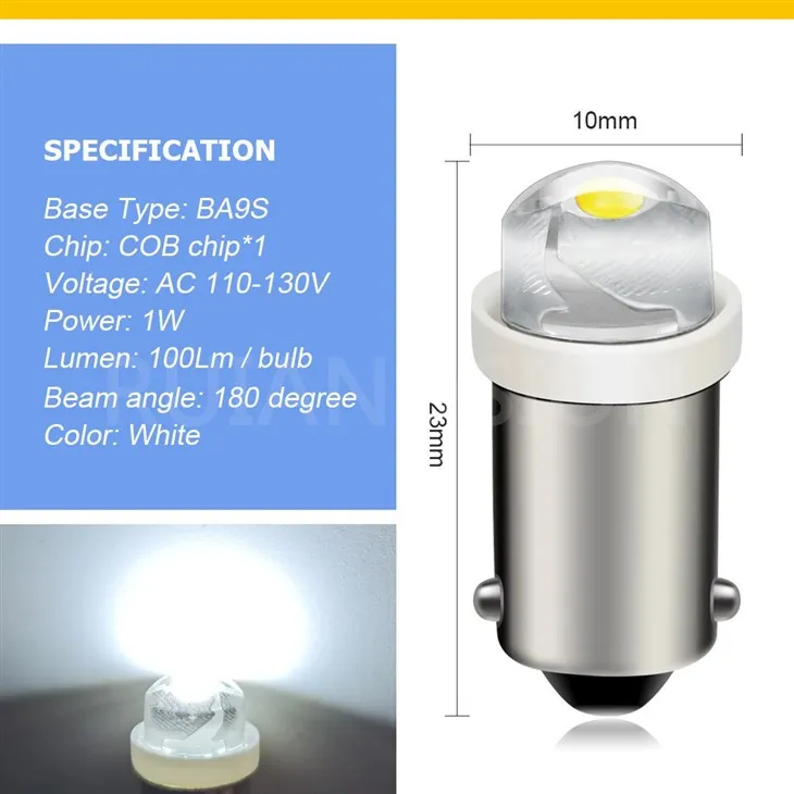 ba9s COB led light bulb